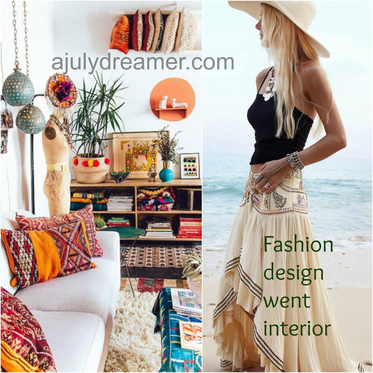{Guest Post} Fashion design went interior ⋆ A July Dreamer