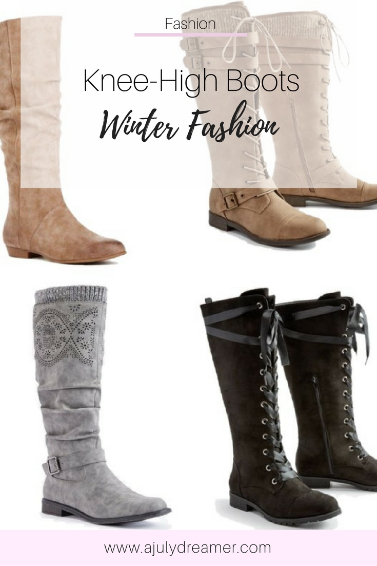 new season knee high boots